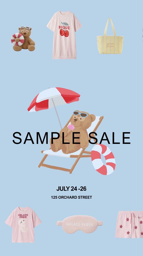 GELATO PIQUE USA 2026 IN-STORE SAMPLE SALE Tickets, Multiple dates